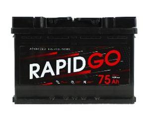 Rapid Go 75Аh R+ 680A(EN) RP750E