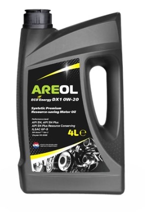 Areol ECO Energy DX1 0W-20 4 л