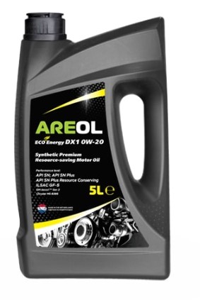 Areol Eco Energy DX1 0W-20 5л