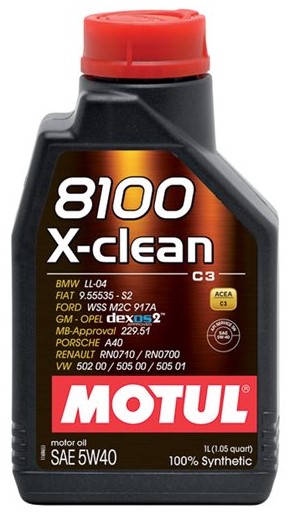 Motul 8100 X-clean 5W-40 1л