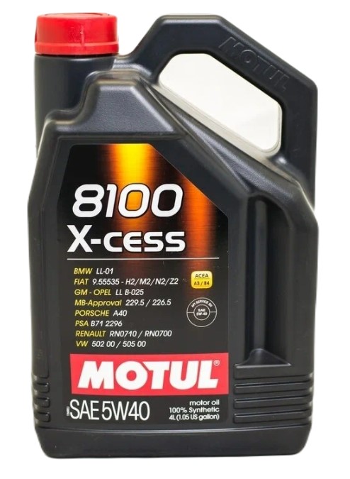 Motul 8100 X-Clean C3 5W-40, 4л