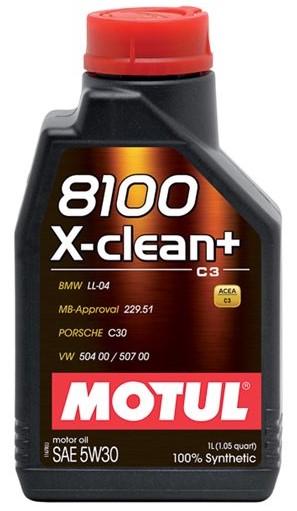 Motul 8100 X-CLEAN+ 5W-30, 1л