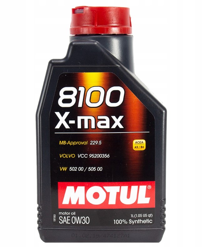 Motul 8100 X-MAX 0W-30 1л