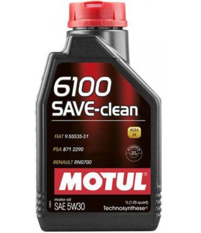 Motul  6100 SAVE-CLEAN 5W-30, 1л