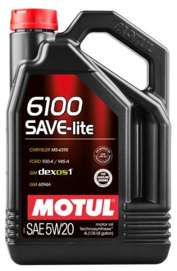 Motul 6100 SAVE-LITE 5W-20, 4л