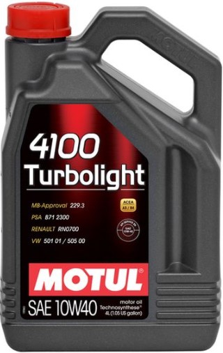 Motul 4100 Turbolight 10W-40 4л