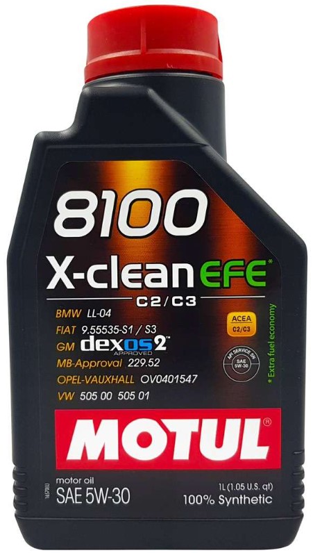 Motul 8100 X-Clean EFE 5W-30 1л