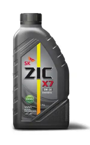 ZIC X7 DIESEL 5W30 (1L) масло мот.! синт.API SLCF,ACEA A3B3,A3B4,MB 229.3,VW 502505,GM-LL-A-025