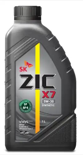 ZIC X7 5W30 (1L) масло моторное! синт. API SP, ILSAC GF-6, GM dexos 1 Gen 2