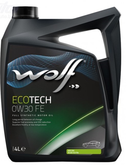 Wolf EcoTech 0W-30 FE ACEA A3B4 API SNCF 4 л моторное масло (PN 8309205)