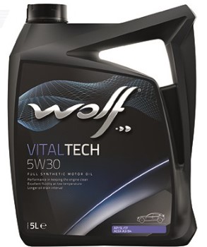 WOLF VITALTECH 5W-30 ACEA A3B4 API SLCF MB 229.3 VW 502.00505.00 5 л моторное масло (PN 8300011)