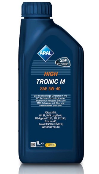 ARAL 15F48C HighTronic M 5W-40 1 л масло моторное