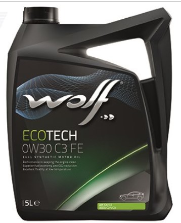 WOLF ECOTECH 0W-30 C3 FE API SNCF BMW LL04 MB 22951 5 л масло моторное (PN 8332500)