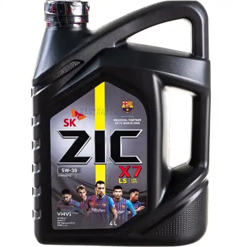 ZIC X7 LS 5W30 (4L) масло моторное! API SN, ACEA C3, MB 229.51, BMW LL-04, Dexos 2