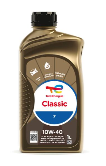 TOTAL CLASSIC 7 10W40, 1л ORIGINAL