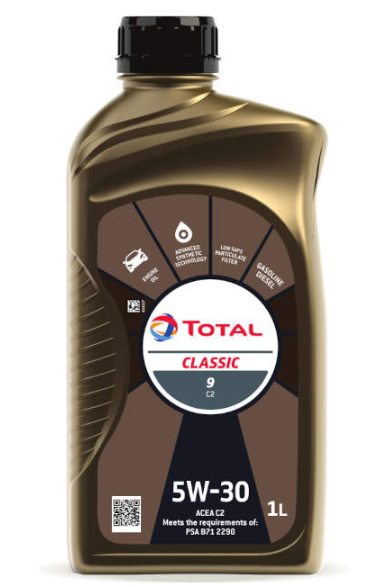 TOTAL CLASSIC 9 C2 5W30, 1л  ORIGINAL