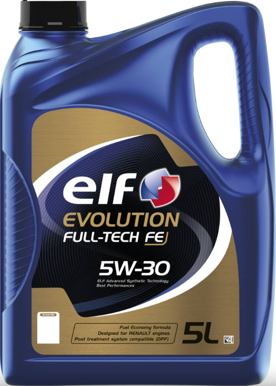 ELF EVOL  FULLTECH FE 5W30, 5 л ORIGINAL