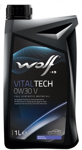 WOLF VITALTECH 0W-30 V ACEA A5B5 API SNCF VOLVO VCC95200377 1 л моторное масло (PN 8324062)