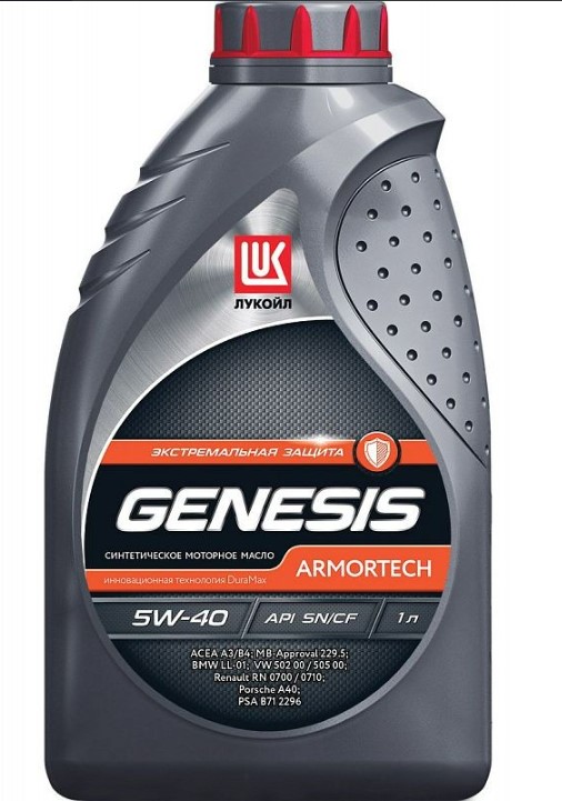 Лукойл Genesis Armortech 5W-40 1 л