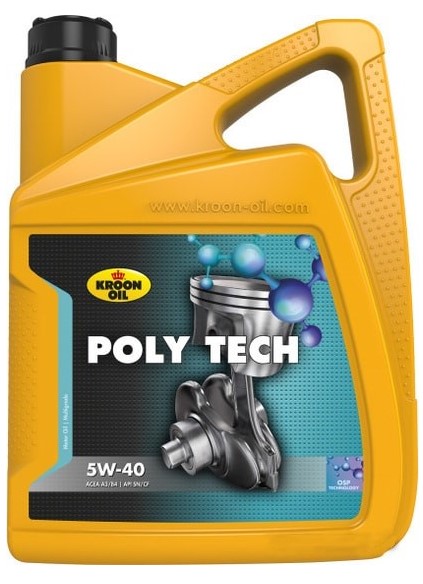 Kroon Oil Poly Tech 5W-40 5л