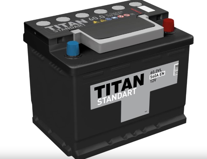 TITAN STANDART L2 60Ah 550A R+