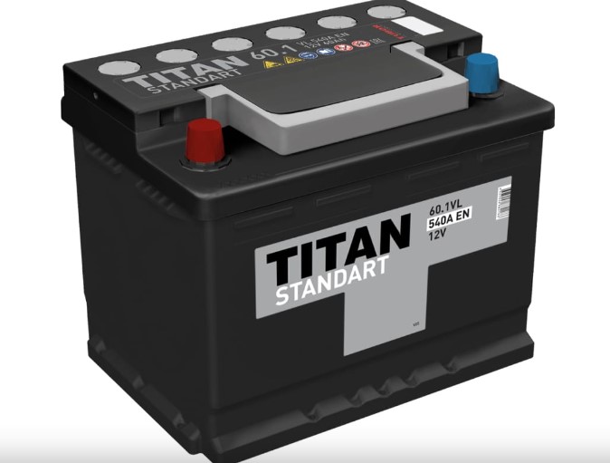 TITAN STANDART L2 60Ah 550A L+