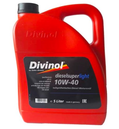 Divinol Dieselsuperlight 10W-40 5л