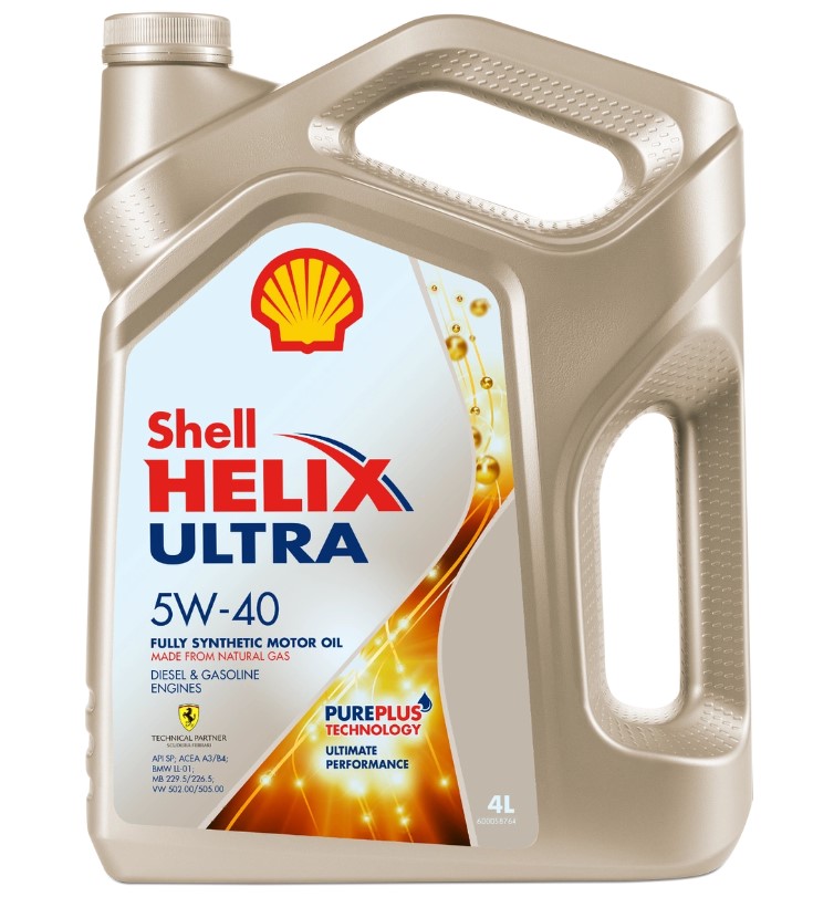 Shell Helix Ultra 5W-40  4 л