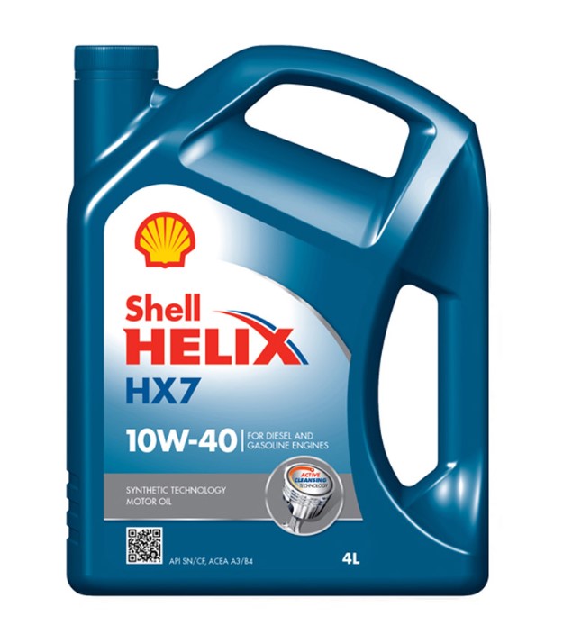 Shell Helix HX7 10W-40  4л