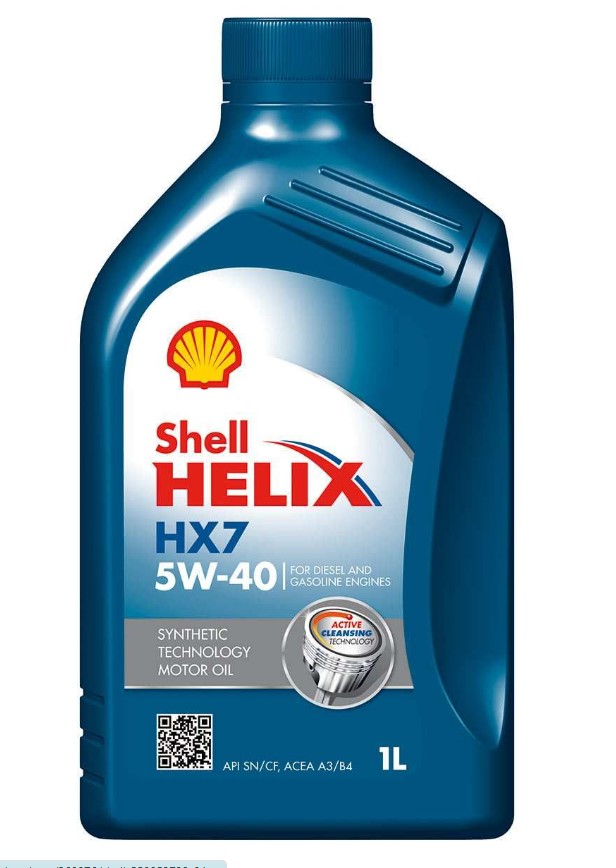 Shell Helix HX7 5W-40 1л