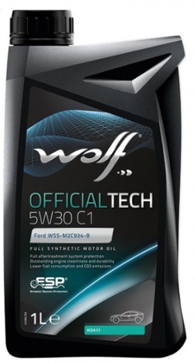 WOLF OFFICIALTECH 5W-30 ACEA C1C2 JASO DL-1 1 л моторное масло (PN 8307713)