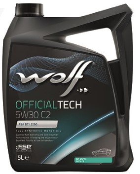 WOLF OFFICIALTECH 5W-30 ACEA C2 API SNCF 5 л моторное масло (PN 8309113)