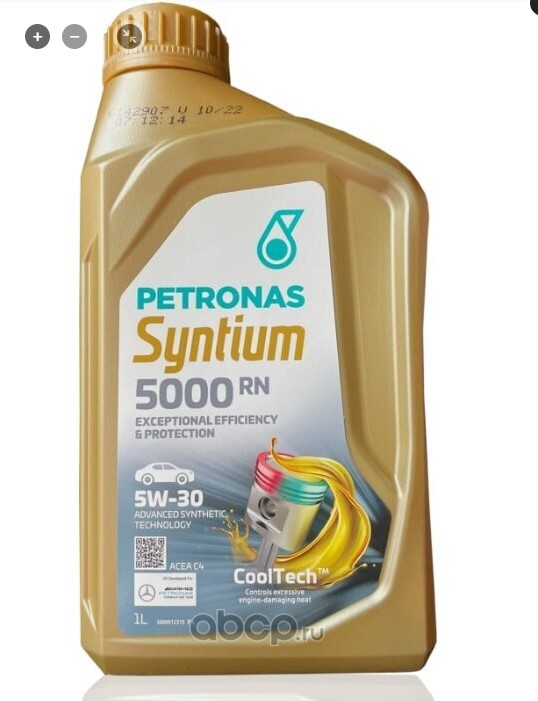 PETRONAS Syntium 5000 RN 5W-30  1 литр