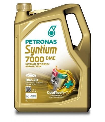 PETRONAS Syntium 7000 DMX 0W-20  5 литров