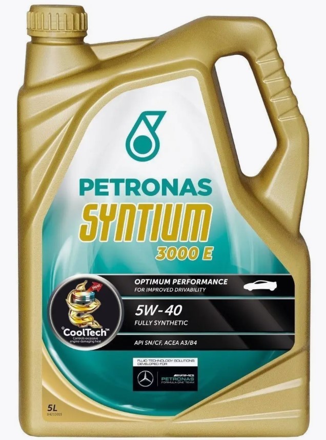 PETRONAS Syntium 3000 E 5W-40  5литров