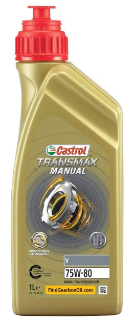 Трансмиссионное масло CASTROL CASTROL 75W80 TRANSMAX MANUAL V1