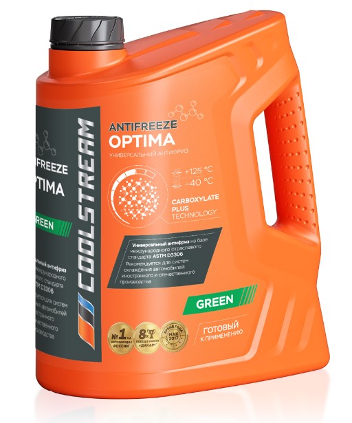 Антифриз CoolStream Optima Green 5 кг