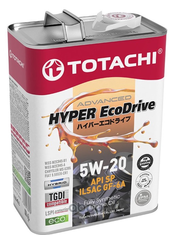 TOTACHI HYPER EcoDrive SPRCGF6 5W-20, 4л