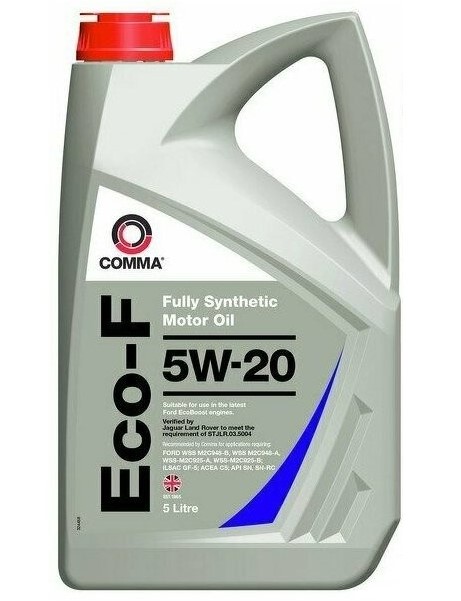 COMMA Eco-F 5W20, 5л.,FORD WSS M2C948-B, ACEA A1B1, API SN