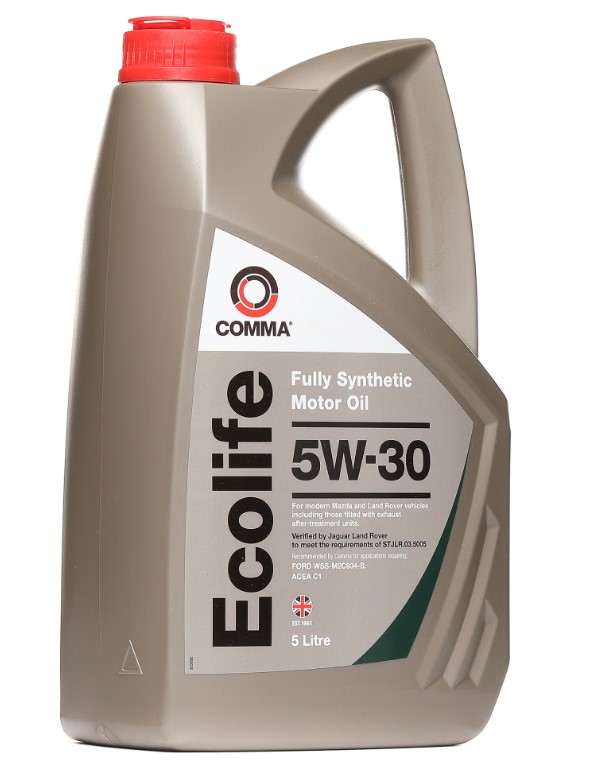 COMMA Ecolife 5W30, 5л., ACEA C1 low SAPS,