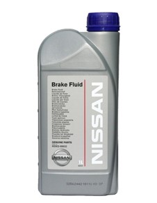 Жидкость тормозная Nissan Brake Fluid DOT 4 1л