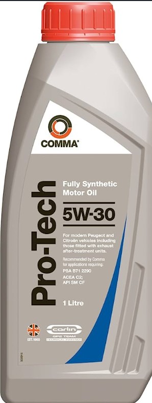 COMMA Pro-Tech 5W30, 1л., API SMCF, ACEA C2,