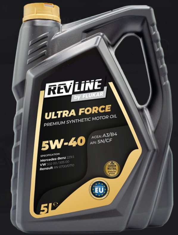 ULTRA FORCE SYNTHETIC 5W-40 Масло моторное 5л