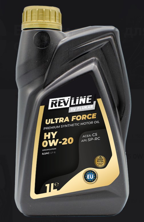 ULTRA FORCE HY C5 0W-20 Масло моторное 1л