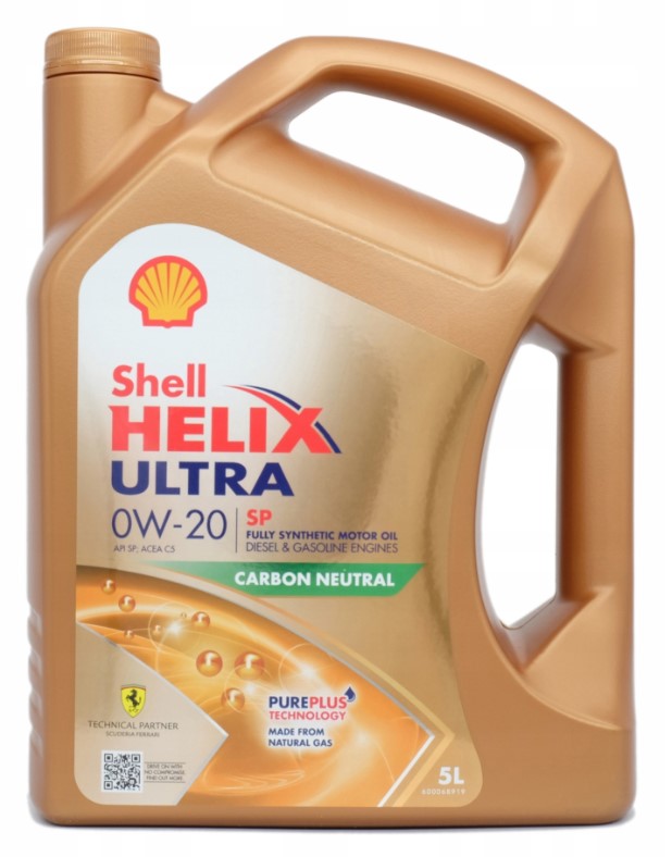 Shell Helix Ultra SP 0W-20 5 л