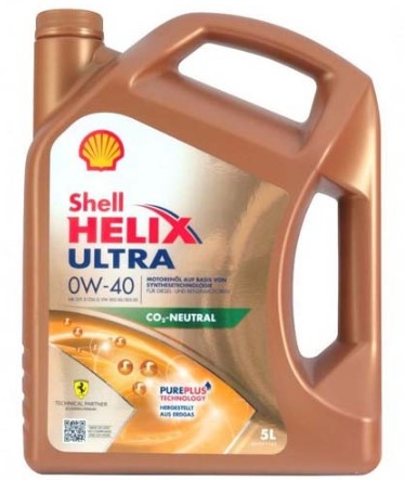 Shell Helix Ultra 0W-40 5 л