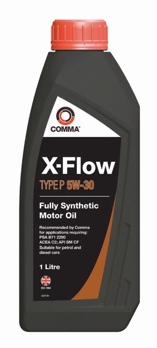 COMMA X-FLOW TYPE P 5W30, 1л., API SMCF, ACEA C2,