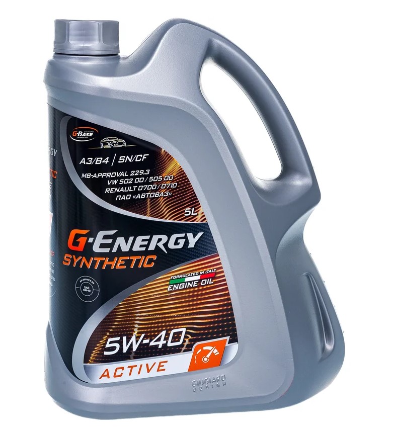Моторное масло G-ENERGY Synthetic Active 5W-40 253142411 5л