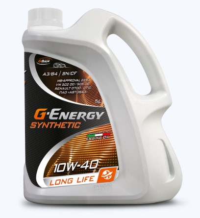 Моторное масло G-ENERGY Synthetic Long Life 10W-40 253142396 5л