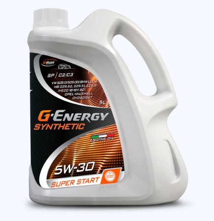 Моторное масло G-ENERGY Synthetic Super Start 5W-30 253142401 5л